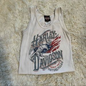 Harley Cropped Tank